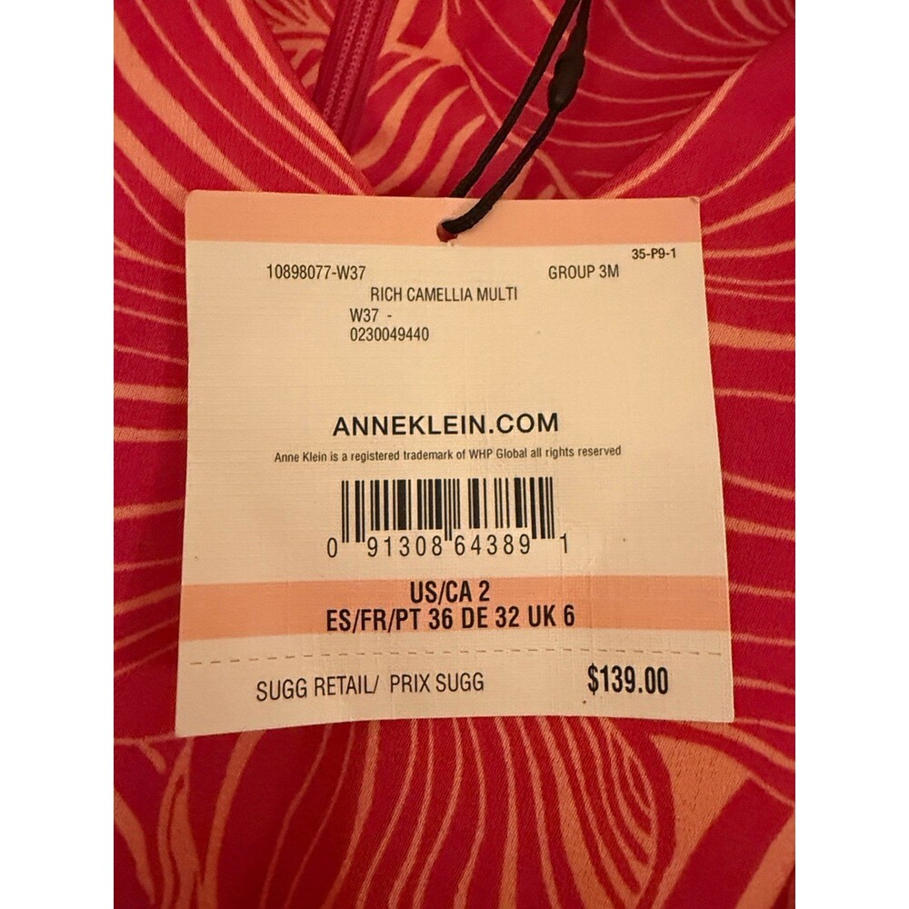 Anne Klein Dress -  pink Maxi dress size 2 - Picture 3 of 9